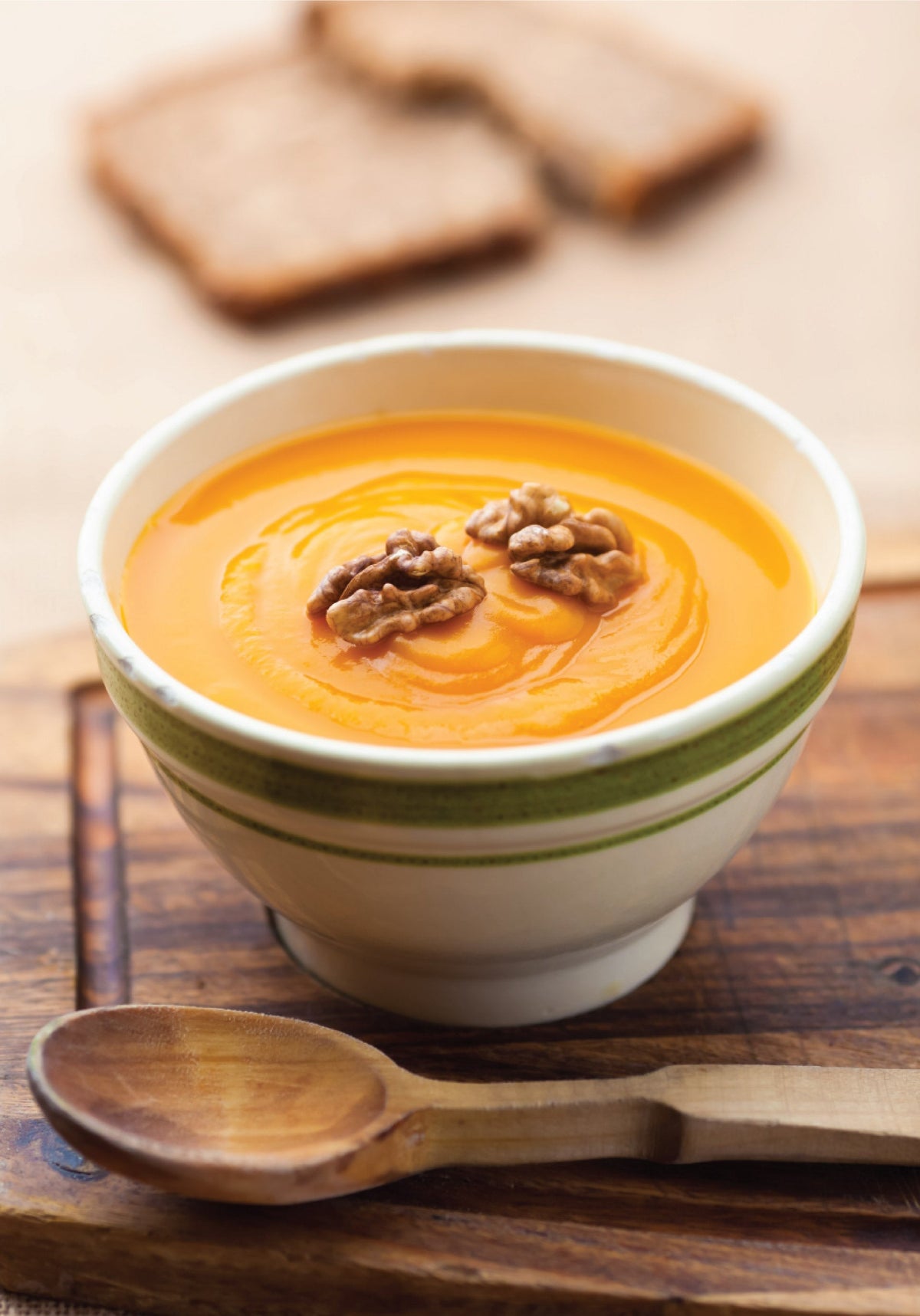 PUMPKIN POTATO WALNUT SOUP